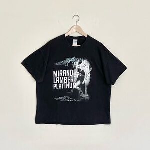 Miranda Lambert 2014 -15 Platinum Tour Graphic Black Concert T Shirt Adult XL